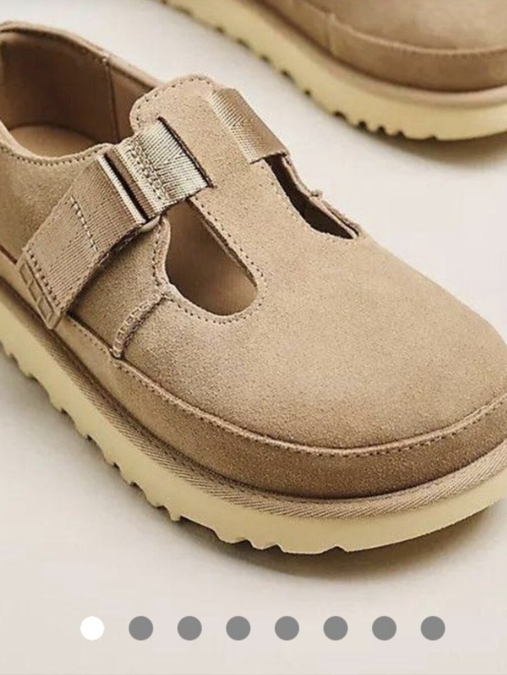 UGG Goldenstar Mary Jane T‑Strap Shoes | Chestnut